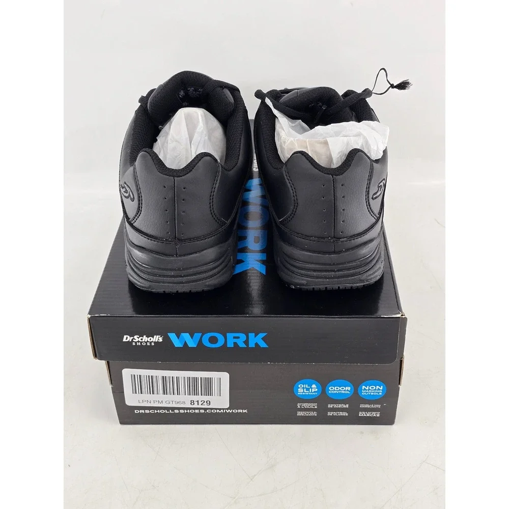 Dr. Scholl's Kimberly II Work Shoes Womens 8.5W Black Slip Resistant - Excellent